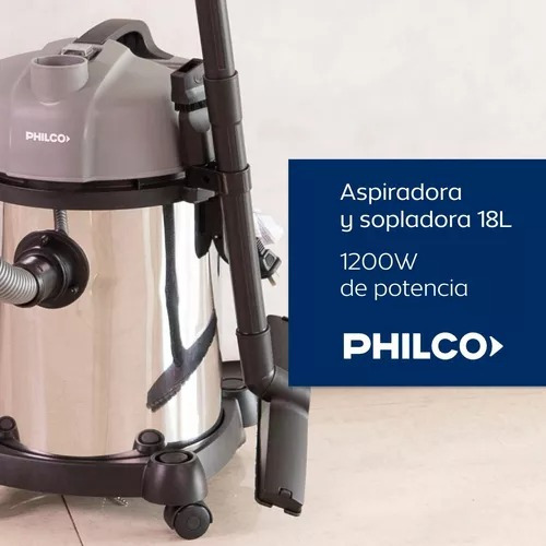 Aspiradora Philco Phast1821 1200w Hepa Función Soplado