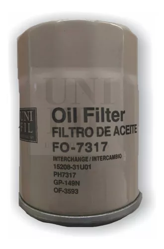 FILTRO DE ACEITE (EQUIVALENTE GP-149 GONHER/PH-7317 FRAM) - ACDELCO