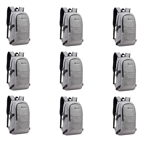 10 Mochilas Antirrobo Para Laptop Código Impermeable
