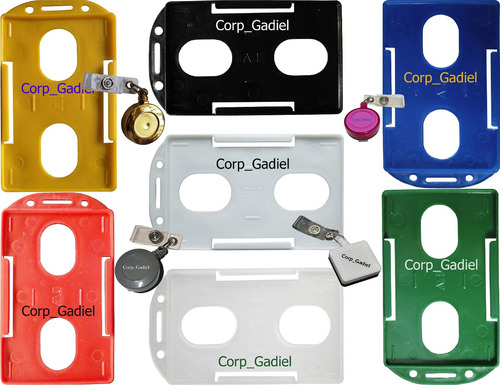 Porta Carnet Vertical. Flexible. Cae Y No Parte.