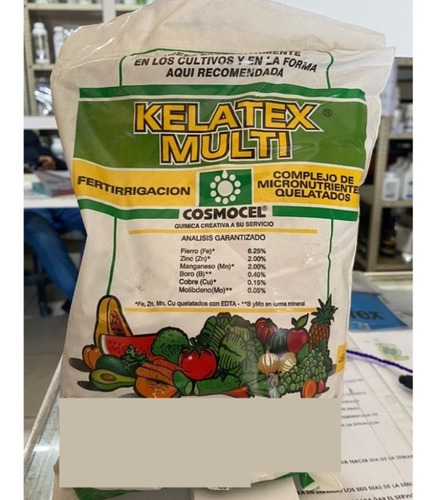 Kelatex Multi Microelementos Cosmocel 2 Piezas De 1 Kg