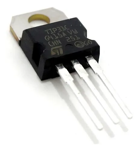 5 Transistores Tip31c-st Npn Bipolar Lf 3a 100v 40w To-220