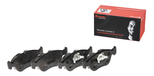 Balatas Bajos Metales Delanteras Volvo S70 99-00 Brembo