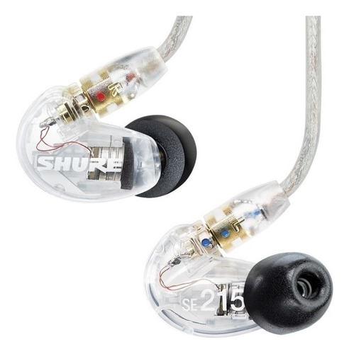 Shure Se215 Auriculares Color Transparente