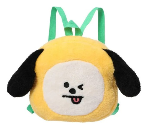 Mochila Bt21 Chimmy Felpa Line Friends Miniso Kawai