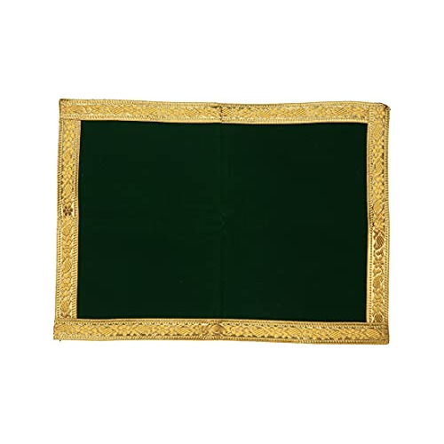 Juego De 4 Mat Aaasan Pooja, Aasan Puja, Tela Decorativ...