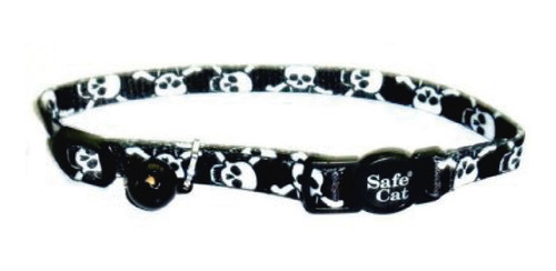 Coastal Pet Collares Para Gato Collar Fashion Pirata Negro C