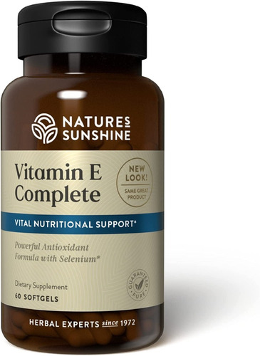 Vitamina E 400ui Nature S Sunsh - Unidad a $5290