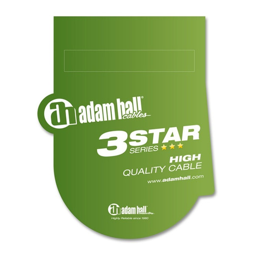 Cable Adam Hall K3ipr0600 Acodado A 90° 6 Mts Guitarra