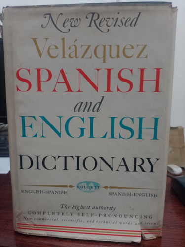 New Revised Velazquez Spanish And English Dictionary