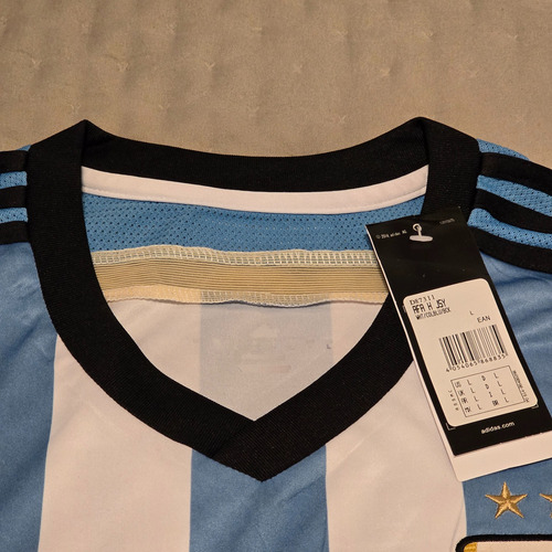 Camiseta Seleccion Argentina 2014 Titular Original. L. (Usado)