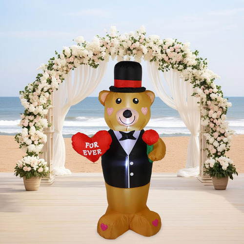 Decorações Ao Ar Livre Do Urso Dos Infláveis Dos