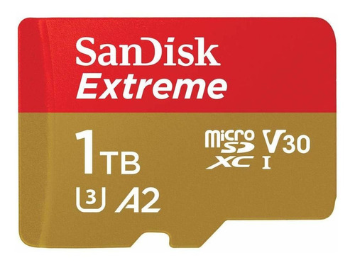 Sandisk Extreme Microsdxc Memoria Uh 1 Tb Adaptador