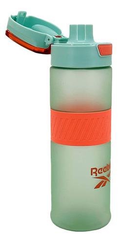Botella Deportiva Reebok Antideslizante Boton Push 850ml New Color Agua