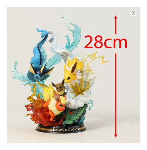 Figura Anime Coleccion Pokemon Evolution Eevee Evolutions