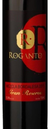 Pack De 2 Vino Tinto Roganto Mezcla Bordalesa Gran Rva 750 M