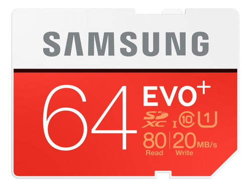 Samsung Sdhc Clase 10 64gb Evo+