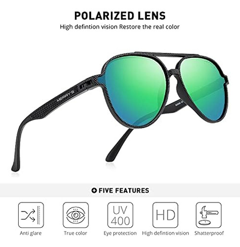 Merrys Gafas De Sol Polarizadas Unisex Para Amantes Tr90 Mon