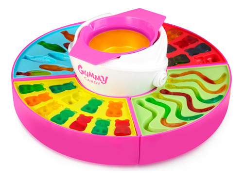 Gummy Candy Maker Nostalgia Electric Giant +4 Moldes