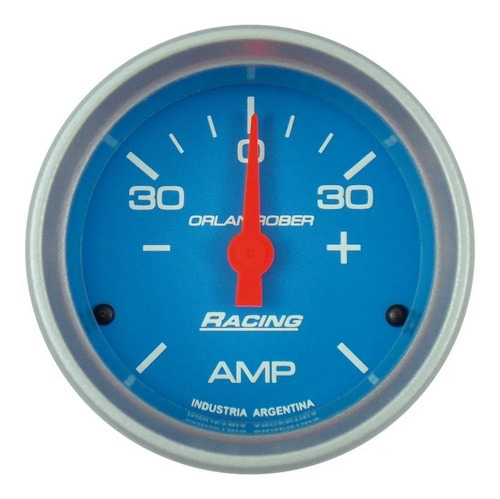 Reloj Amperimetro Orlan Rober Racing 52mm 341c30