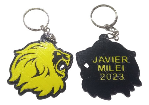 Stl Llavero Javier Milei