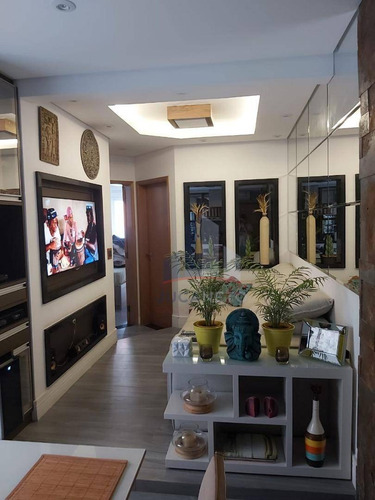 Imagem 8 de 30 de Cobertura Com 2 Dormitórios À Venda, 103 M² Por R$ 635.000,00 - Campestre - Santo André/sp - Co0140