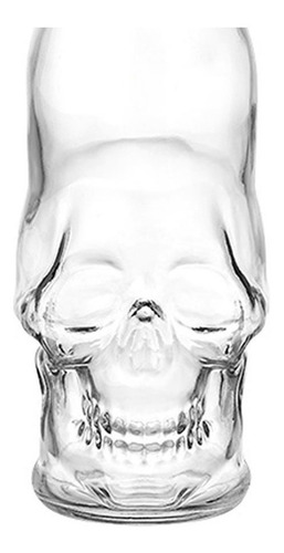 Imagem 5 de 5 de Garrafa De Vidro Caveira Rock Style 1l Lyor 7049