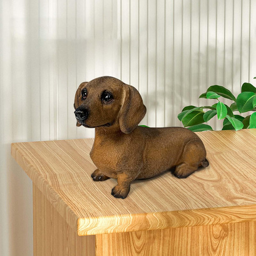 Nova Figura De Dachshund, Estátua De Dachshund, .