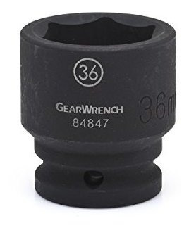 Gearwrench 3/4  Drive 6 Pt. Standard Impact Socket, Lg8ag