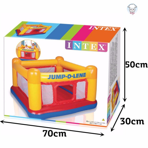 Gimnasio Pelotero Saltador Intex Jump O Lene Cuadrilatero