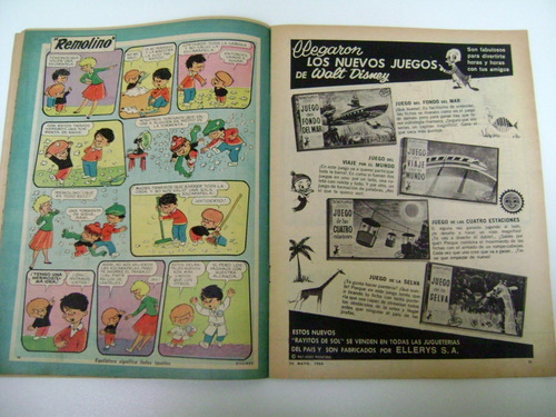Billiken 2315 May 1964 25 Mayo Blondina Disney Anteoji Boedo (Usado)