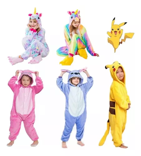 Pijama Fantasia Pikachu Pokemon Cosplay - Adoro Pijamas