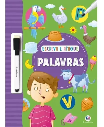 APRENDA EM CASA - ESCREVA E APAGUE INGLÊS VOLUME 1