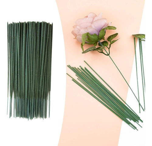 Z 100x Tallos De Flores Artificiales, Varilla Floral, 18 Cm