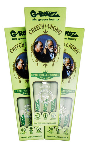 Cone G-rollz Bio Green King Size C/3