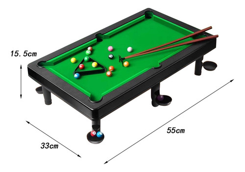 Juego De Billar De, Estante Plegable Para 55x33x15,5cm