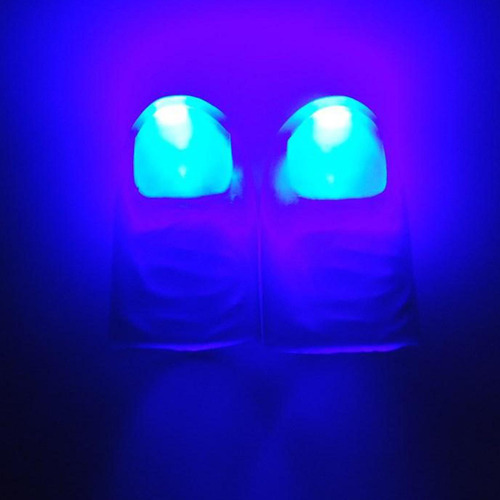 2x 2 Piezas Led Luces De Trucos Luz De Pulgares Luz Azul