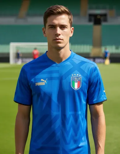 PUMA ITALIA  Game Tシャツ Camisa Itália - Treino | Parcelamento sem juros