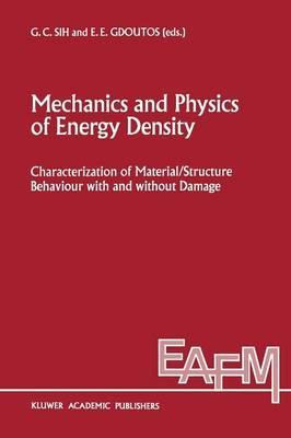 Libro Mechanics And Physics Of Energy Density - George C....