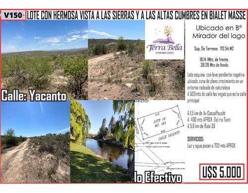Lote Sierras De Cordoba - Bialet Masse, Siquiman, San Roque