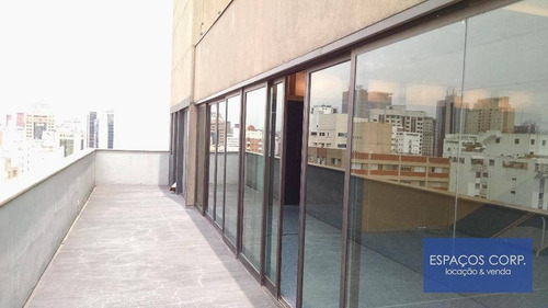 Imagem 21 de 26 de Cobertura Comercial Duplex Para Alugar, 200m² Por R$ 20.000/mês - Itaim Bibi - São Paulo/sp - Cj0270