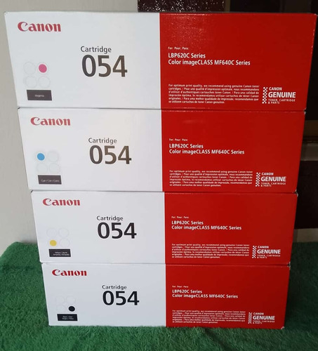 Toner Canon  054. Serie Decolores