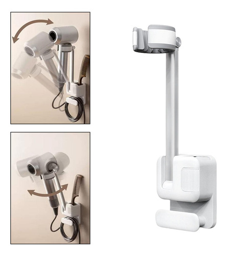 Estante Para Secador De Pelo, Soporte Para Secador De Pelo,