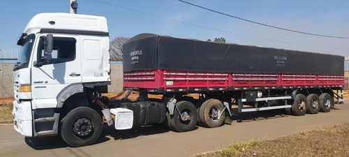 Imagem 5 de 15 de Conjunto Mercedes-bens 1938 S 2004 E Carreta Randon 2012