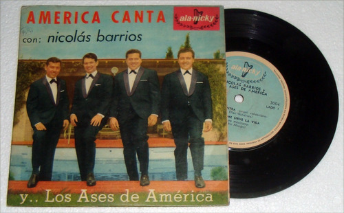 Nicolas Barrios America Canta Simple Ep C/tapa / Kktus