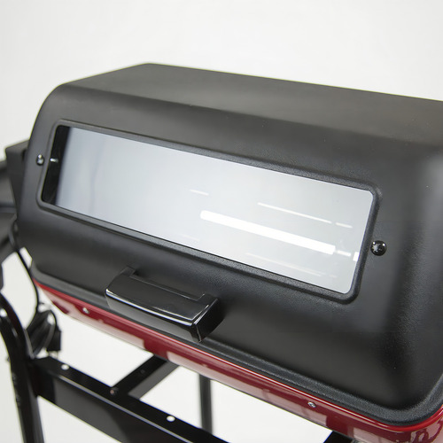 Asador Eléctrico Para Carro Con Parrilla Americana De Mesa