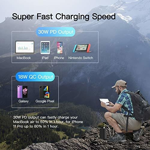 Cargador Portatil Usb 23,400 Mah Roypow C86