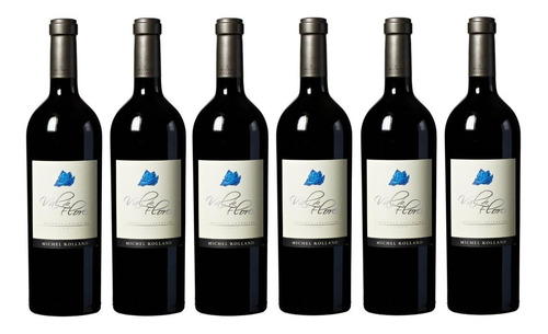 Imagen 2 de 10 de Vino Val De Flores Malbec Caja X 6 X 750ml. - Envíos