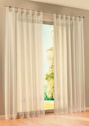 Juego Cortina Voile 1.45 X 2.10 Natural