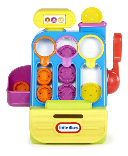 Mi Primera Caja Registradora Juguete Little Tikes Educando Color Celeste